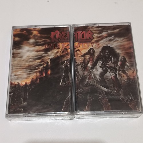 Kreator - Dying Alive 2013 original indonesia double cassettes BRAND NEW - Picture 2 of 8