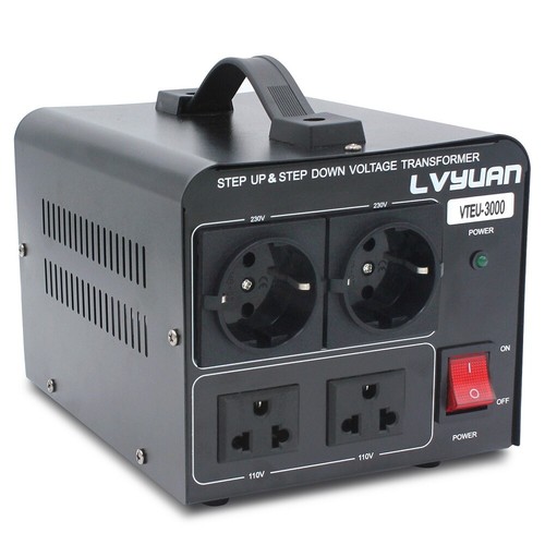 Convertidor de voltaje transformador 3000W pico 230V a 110V 110V a 230V - Imagen 2 de 7