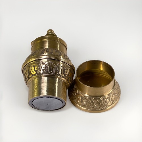 SOZEN Turkish Handmade Brass Pepper Grinder Mill Brass 11cm 4.1" Istanbul - Picture 6 of 6