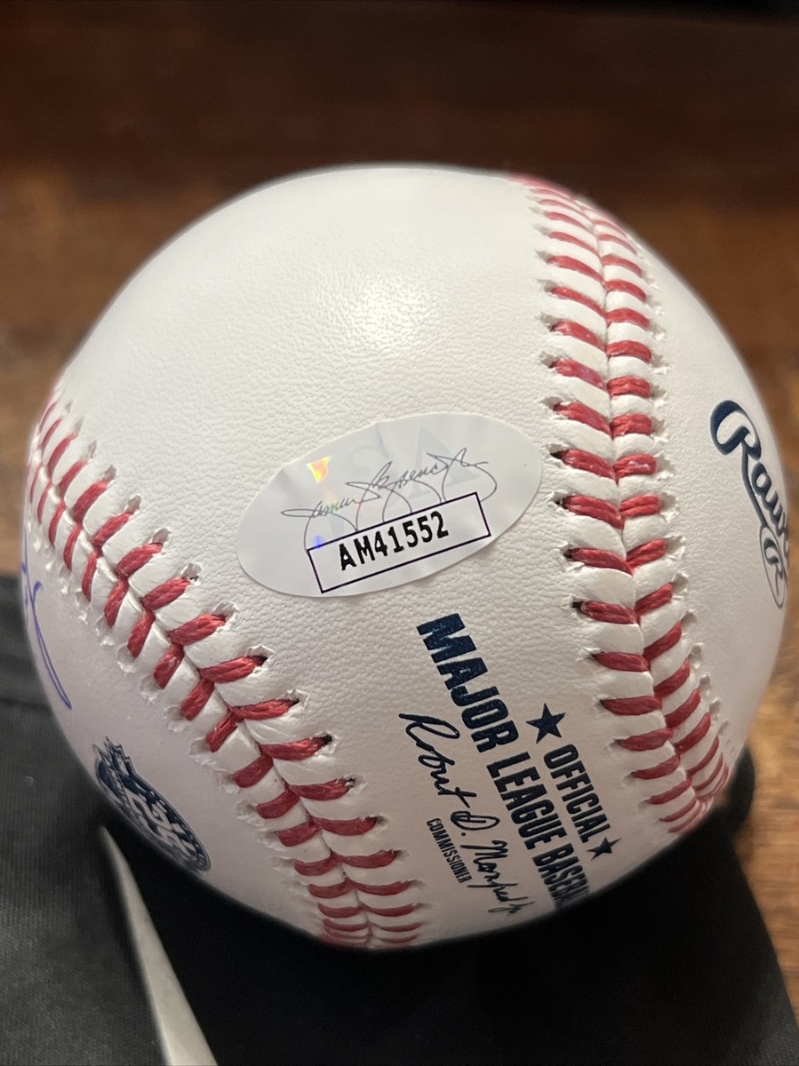 Luis Gonzalez Signed Diamondbacks 25th Anniversary Baseball JSA