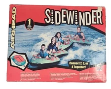 Airhead Sidewinder 1 RIDER Inflatable Towable Tube Float Kwik Connect