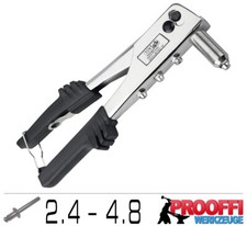 Kraft Einhand Nietzange Blindnieten Popnieten Nieten Zange 2.4 - 4.8 mm XT-17516