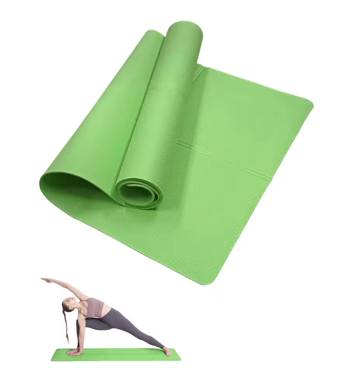 Non-Slip 3/4/6mm Thick Yoga Pilates Mat for Travel Fitness