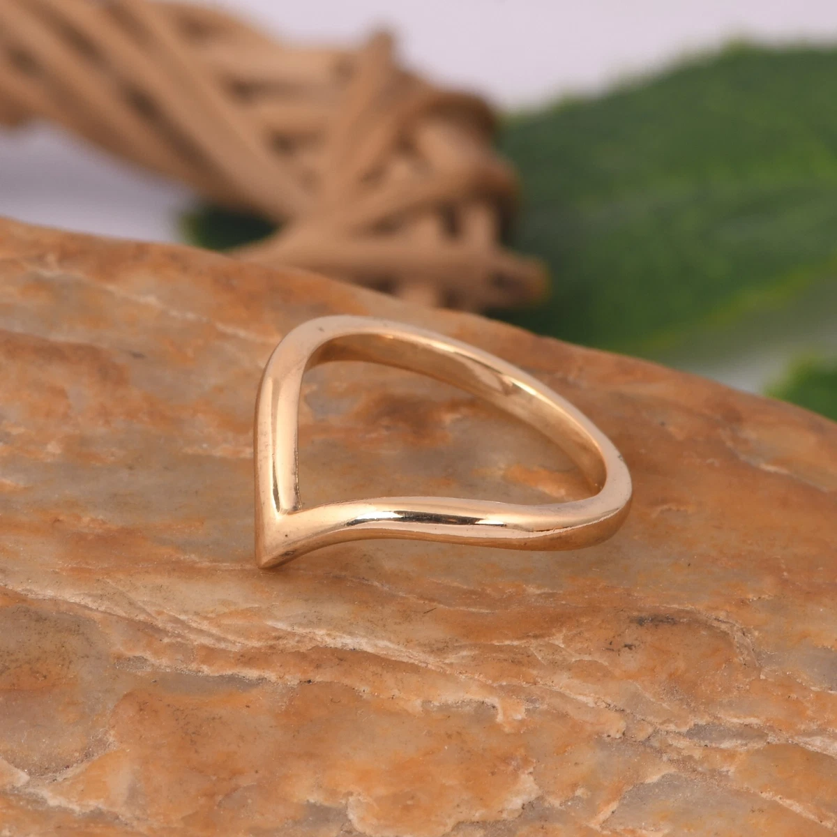 Stackable twist hotsell ring