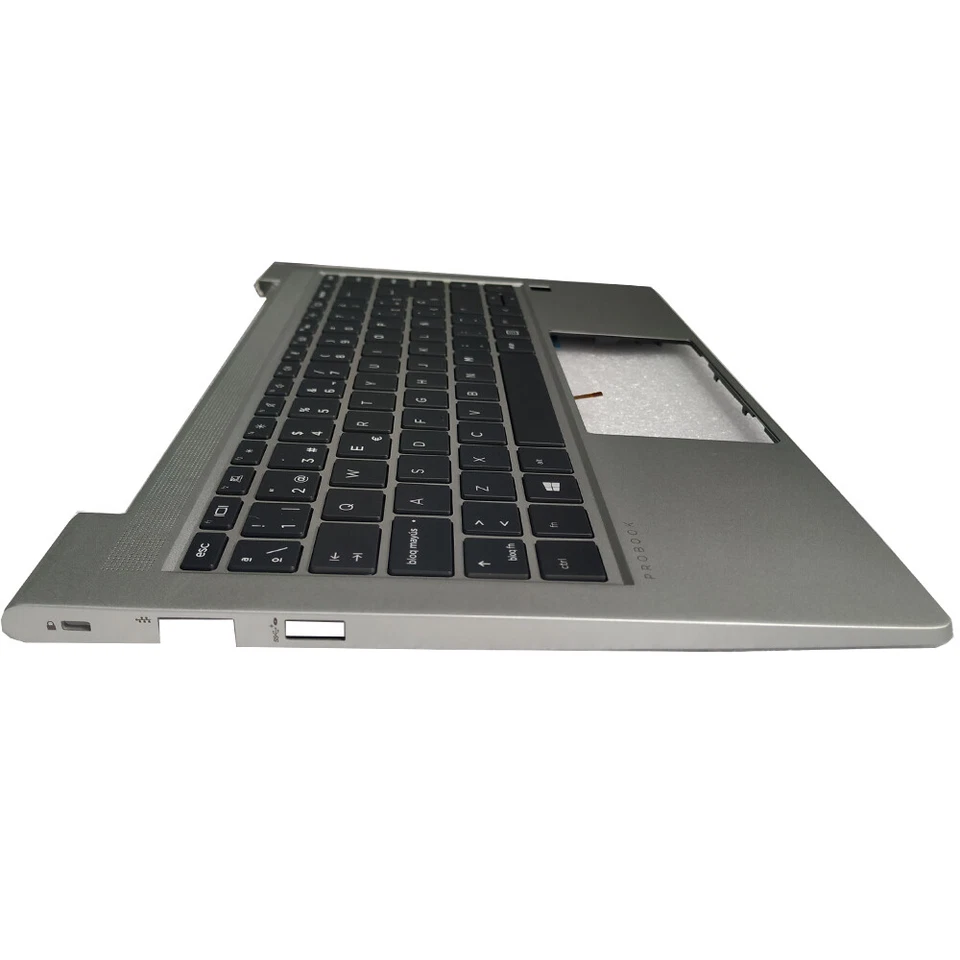 便携式电脑 西班牙语/拉丁语 键盘 适用于惠普 ProBook 440 G8 445 G8 Upper Palmrest 保护套 — 第 3/4 张图片