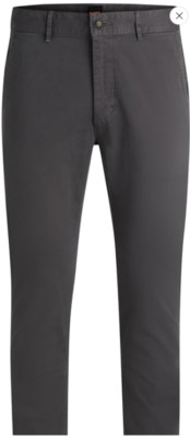 BOSS Herren Chino slim Slim-Fit Chino aus elastischem Baumwoll-Satin Gr. 32/34