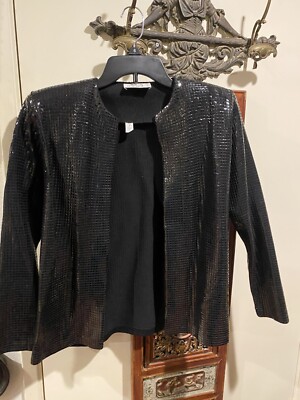 St John Open Jacket Sequins