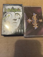 Winger 2 Cassette Tape Lot Self Titled 1988 In The Heart Of The Young Untested