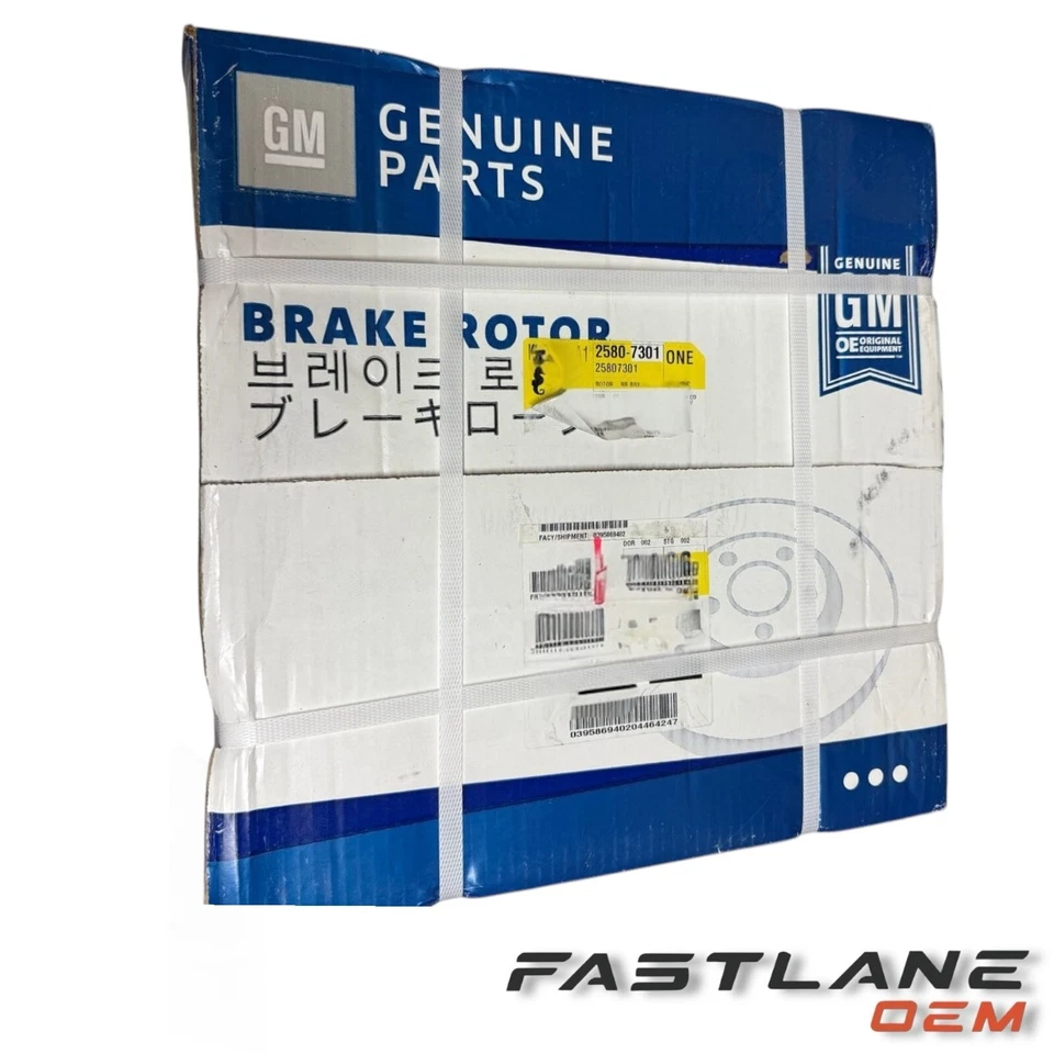 Chevrolet Silverado/Suburban 2011-2015 rueda trasera rotor de freno nuevo OEM 25807301 Foto 2 de 4