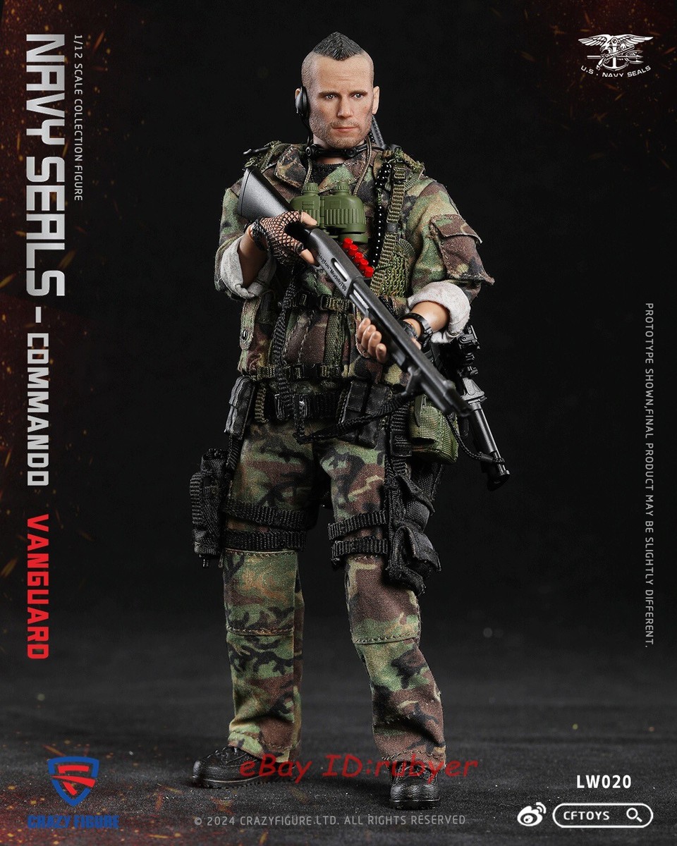 Crazy Figure LW020 Navy SEAL Assault Team Pointman 1/12 Action
