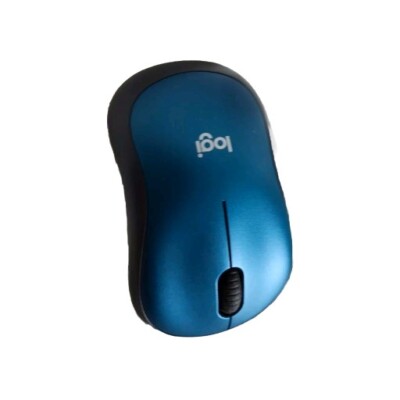 Logitech M185 Wireless Optical Blue Mouse w/ Nano Receiver - Pre-Owned