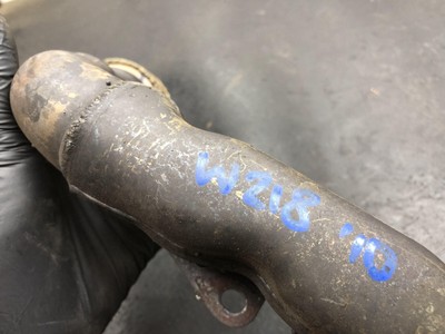 MERCEDES E Class Exhaust Manifold Left 350 CDI V6 W212 2011 