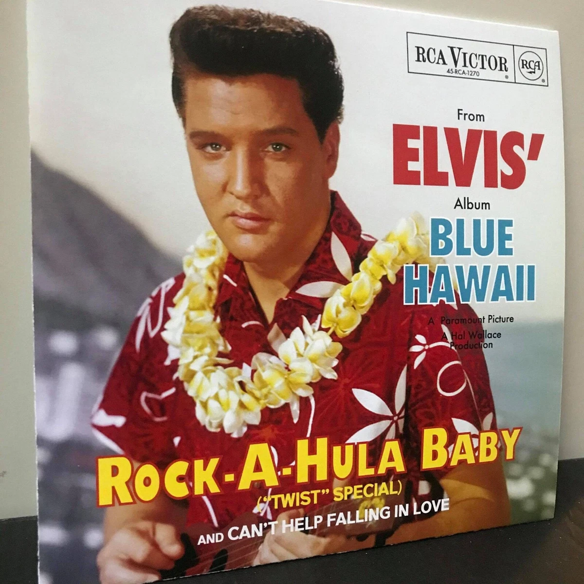 ELVIS PRESLEY, ROCK-A-HULA BABY, UK (sleeve cover only) | eBay
