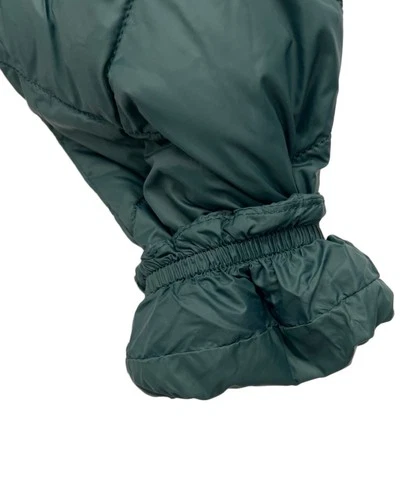 TAION Down Jacket Men's Size S Green Excellent image 6