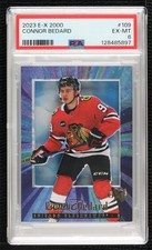 2023-24 Skybox E-X 2000 Rookies Connor Bedard #109 PSA 6 0mv3