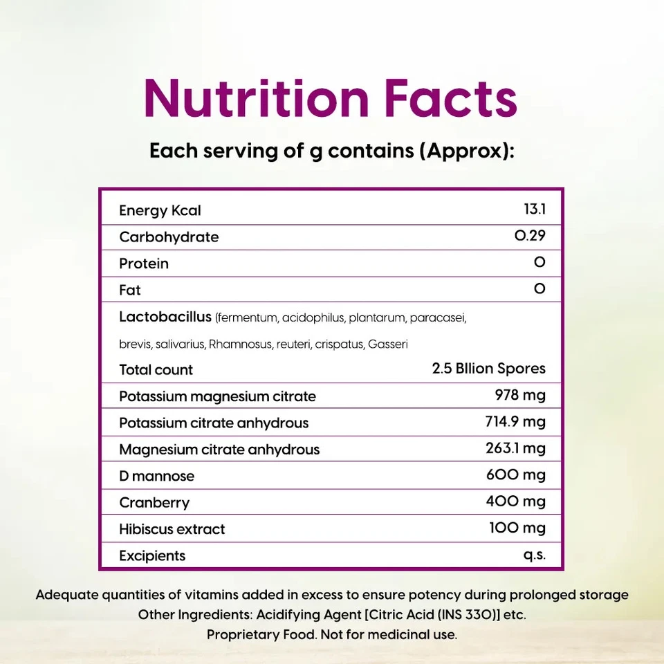 U Relax Calming Tonic- 15 Packets MIXED BERRY Flavor Relax Calming Drink - Image 3 of 3