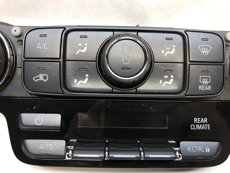 2017 - 20 GMC Yukon Tahoe Dual Zone Heater A/C Control Dash Mount OEM 84164477 - Image 3 of 4