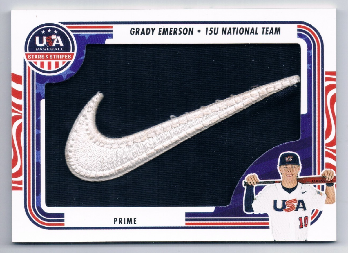 33/49 Panini 2024 Stars Stripes USA Grady Emerson JUMBO NIKE 