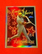 1997 Topps Chrome Season's Best Refractors #13 Juan Gonzalez - Tough Igor Legend