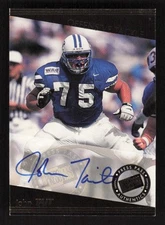 John Tait 1999 Press Pass Autographs #NNO BYU Cougars Auto