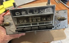 Chevy Ii Nova 1966-1967 Factory Am Push Button Radio J20638