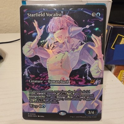 Starfield Vocalist (Showcase) Edge of Eternities Foil NM #0359