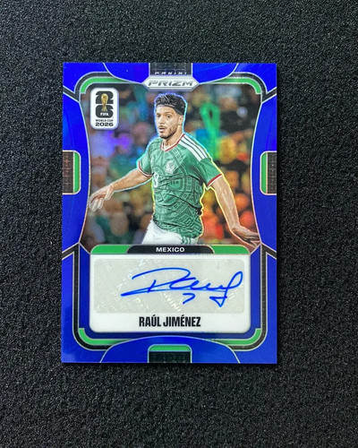 2026 Panini Prizm FIFA World Cup Raul Jimenez 5/5 auto #S-RJ WU89