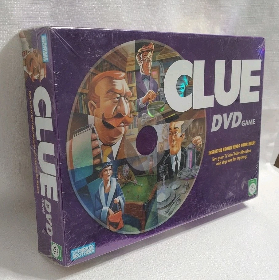 Clue Interactive DVD Board Game 2006 Parker Brothers TV Fun New Factory Sealed - Image 3 of 4