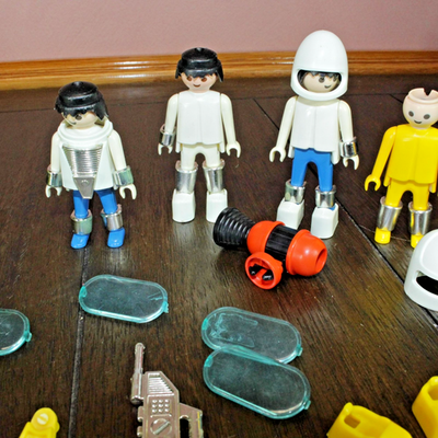 Lot Playmobil Vintage Playmospace 1980 - Thème Espace