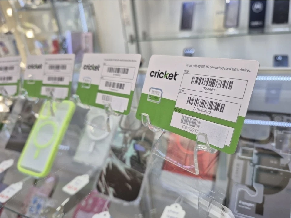 Unactivated Cricket Sim Cards (Nano Sims) Bundle Of 5 - Image 2 of 4