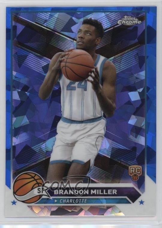 2023-24 Topps Chrome Sapphire Edition Brandon Miller #127 0u9w