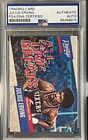 Signed 2017 Panini Prestige #4 Julius Erving PSA DNA Authentic Autograph NBA Hof