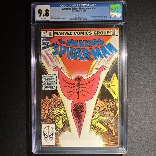 Amazing Spider-Man Annual #16 CGC 9.8 WP 1st Monica Rambeau Marvel 1982