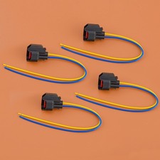 4pcs ABS Speed Sensor Pigtail Connector Fit for Ford Jaguar Lincoln Volvo Mazda