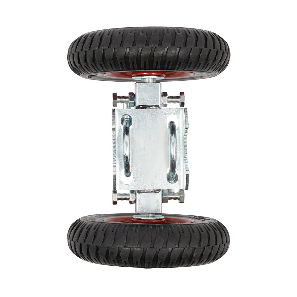 2PCS 8 Inch Heavy Duty Sliding Gate Roller Wheels 600lbs U-Bolt for Fence Drivew - Bild 4 von 4