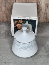 Somerset by NL Excel Covered Sugar Fine Porcelain China Floral NOB
