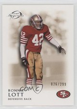 2011 Topps Gridiron Legends Bronze /299 Ronnie Lott #72 HOF 2k3