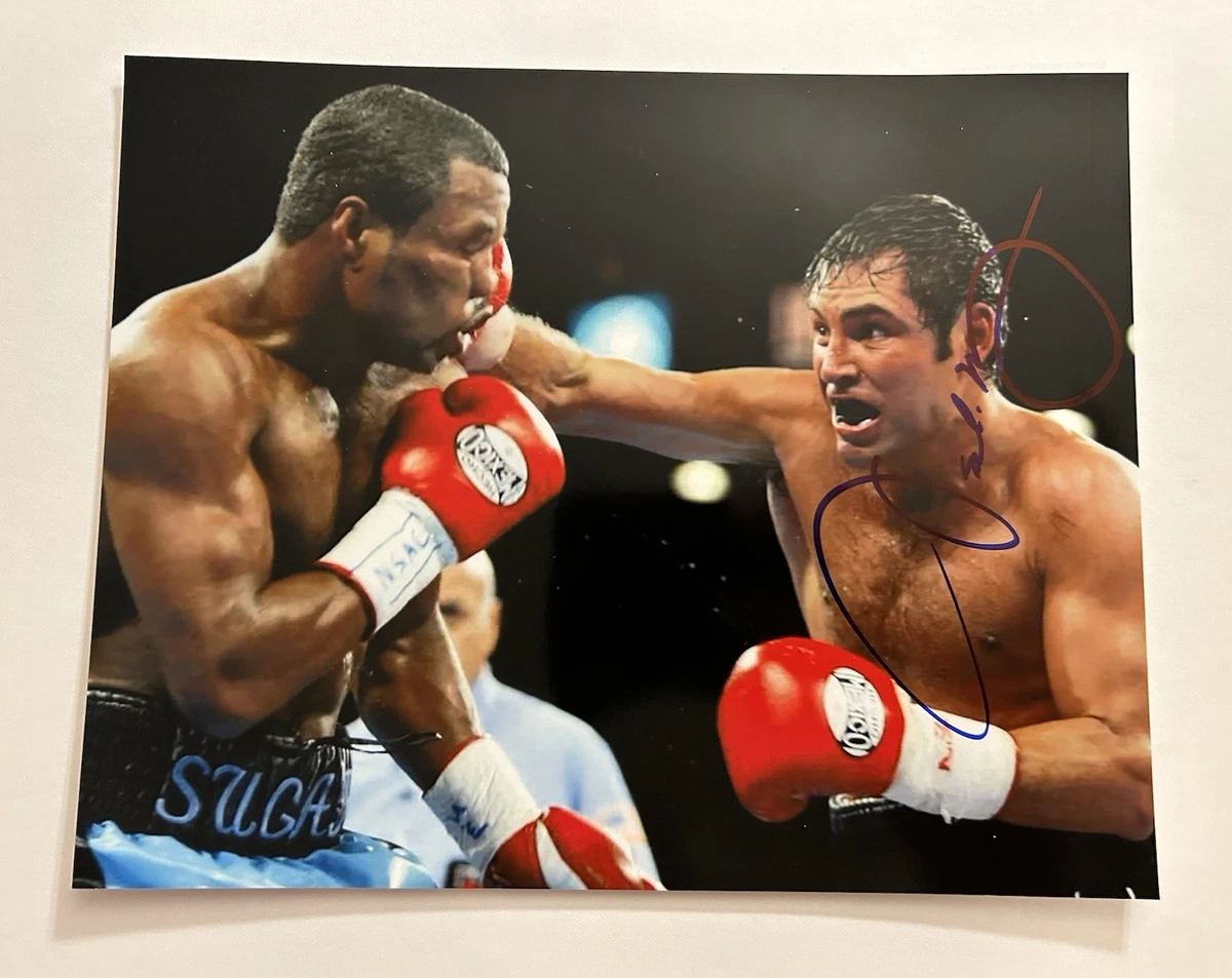 Oscar De La Hoya Boxing Autographed Photos for sale | eBay
