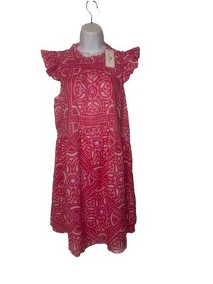 Vineyard Vines Hot Pink Color Club Wear Women's  Frills Dress  Size US 6