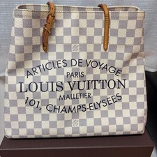 Discounted ✩ LOUIS VUITTON Damier Azur Cabas MM Tote Bag