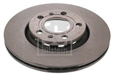2x Febi Rear Vented Brake Discs Fits Audi Vw A8 Phaeton 280mm