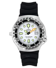 RATIO FreeDiver Version 02 Helium Safe 1000M 1038EF102V-WHT-V02 Mens Watch