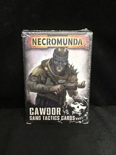 Games Workshop - Necromunda - Cawdor Gang Tactics Cards - New