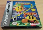 GBA Ms. Pac-Man Maze Madness & Pac-Man World Gameboy Advance Namco CIB Ms Pacman