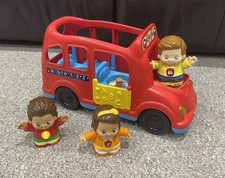 VTech Go Go Smart Friends Lernräder Schulbus + 3 Figuren funktionstüchtig
