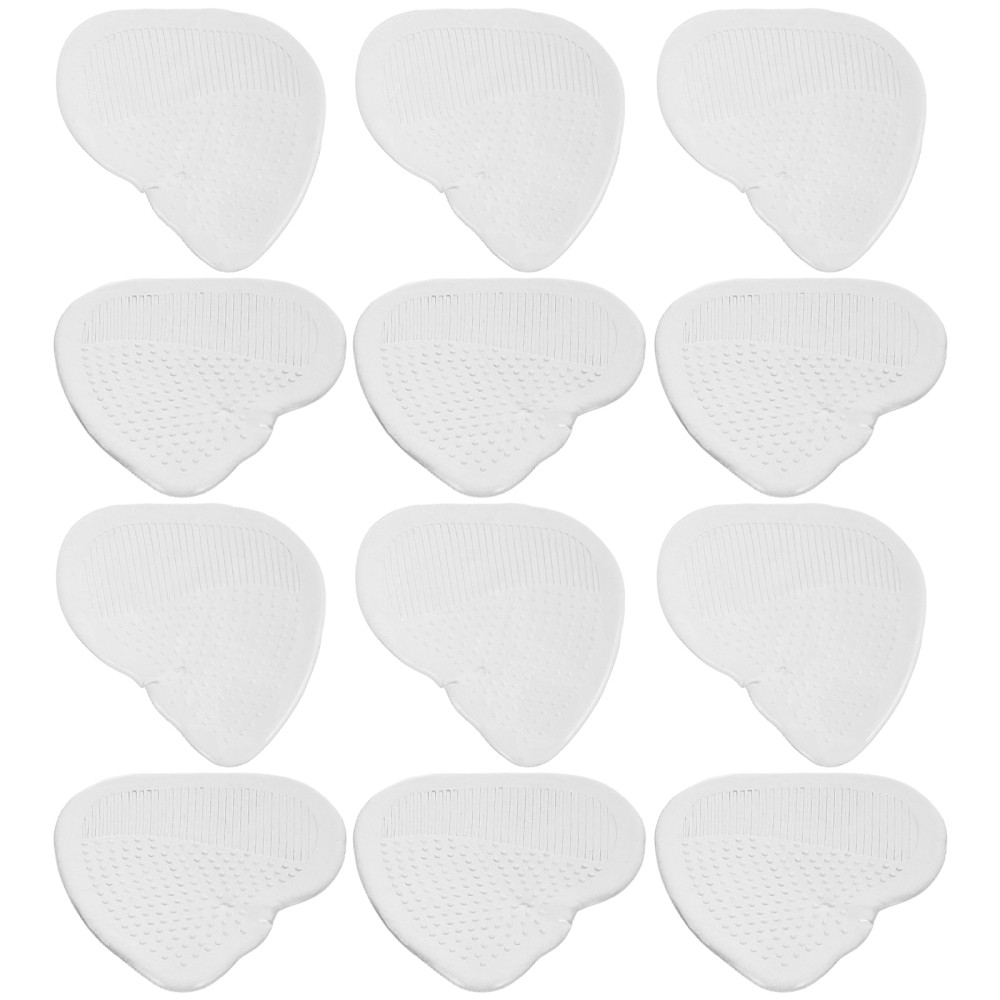 10 Pairs Cushioned Anti-Slip Forefoot Pads for Women's Heels & Shoes
