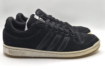 #ad Adidas Top Ten Low Black Suede Casual Sneakers Men#x27;s Sz 10 $25.90
