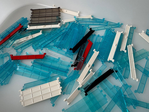 LEGO Windows Doors - Choose Your Color - Transparent Panels Prison Door Frames - Picture 38 of 45