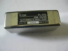 Icom FL-272 2.4khz/-6dB (-9mhz IF) SSB solder in filter in Excellent shape