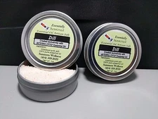 *DILL* Flavored CULINARY Artisan Finishing Salt- Essential Oil Enhanced